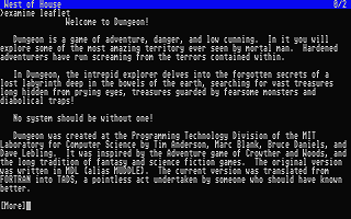 Dungeon atari screenshot